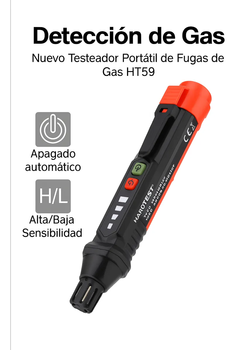 Detector De Fuga De Gas Con Alarma
