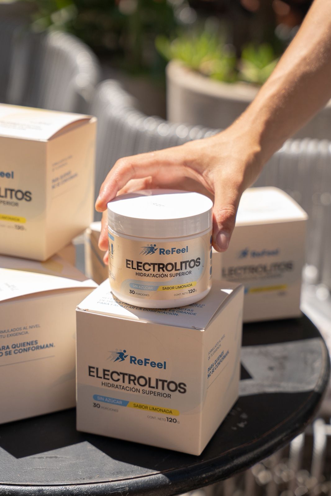 Electrolitos ReFeel Sabor Limonada
