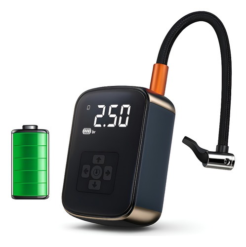 Compresor Aire Auto USB 12V Recargable