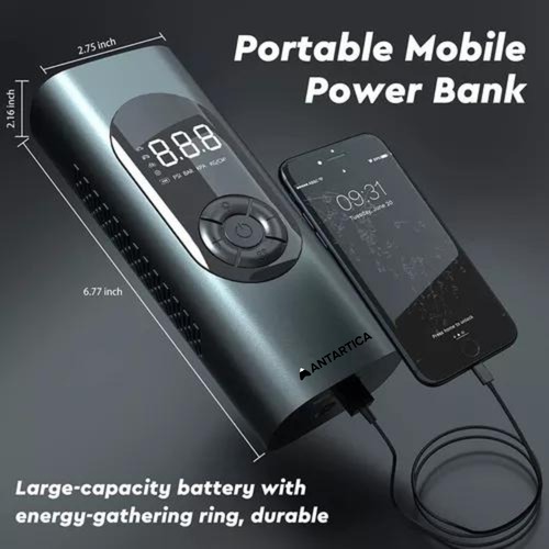 Compresor Aire Usb Port&aacute;til Auto Premium