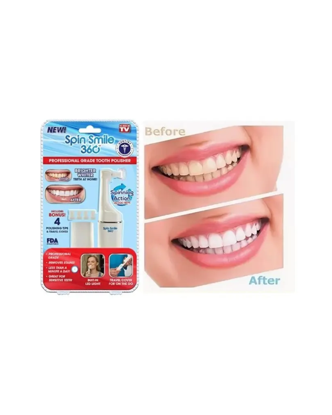 Pulidor blanqueador dental elect&oacute;nico